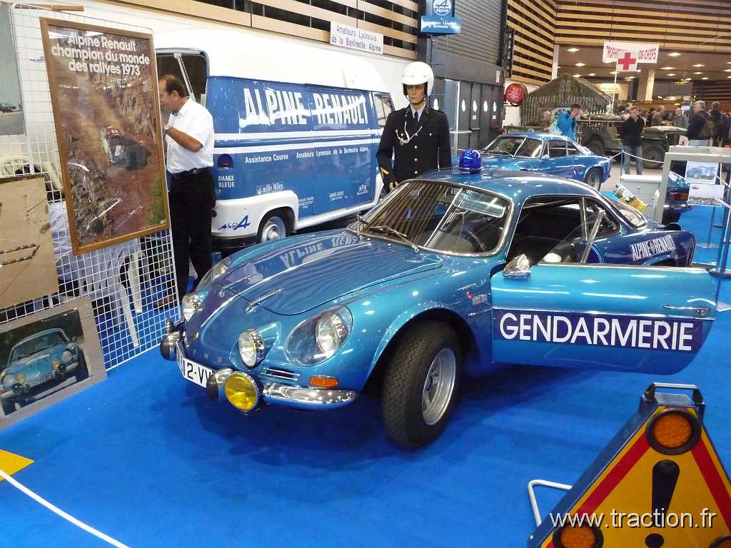 2011_epoquauto (89).jpg - 05/11/2011 - 69000 LYON - EPOQU'AUTO - 33ème Salon International Autos & Motos Anciennes - RENAULT ALPINE : A 110 1600S Type VB - 1970